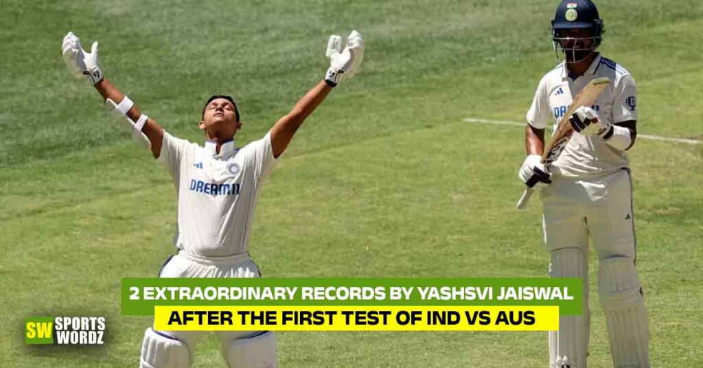  2 extraordinary records by Yashsvi Jaiswal after the first test Of IND vs AUS, No one noticed yet